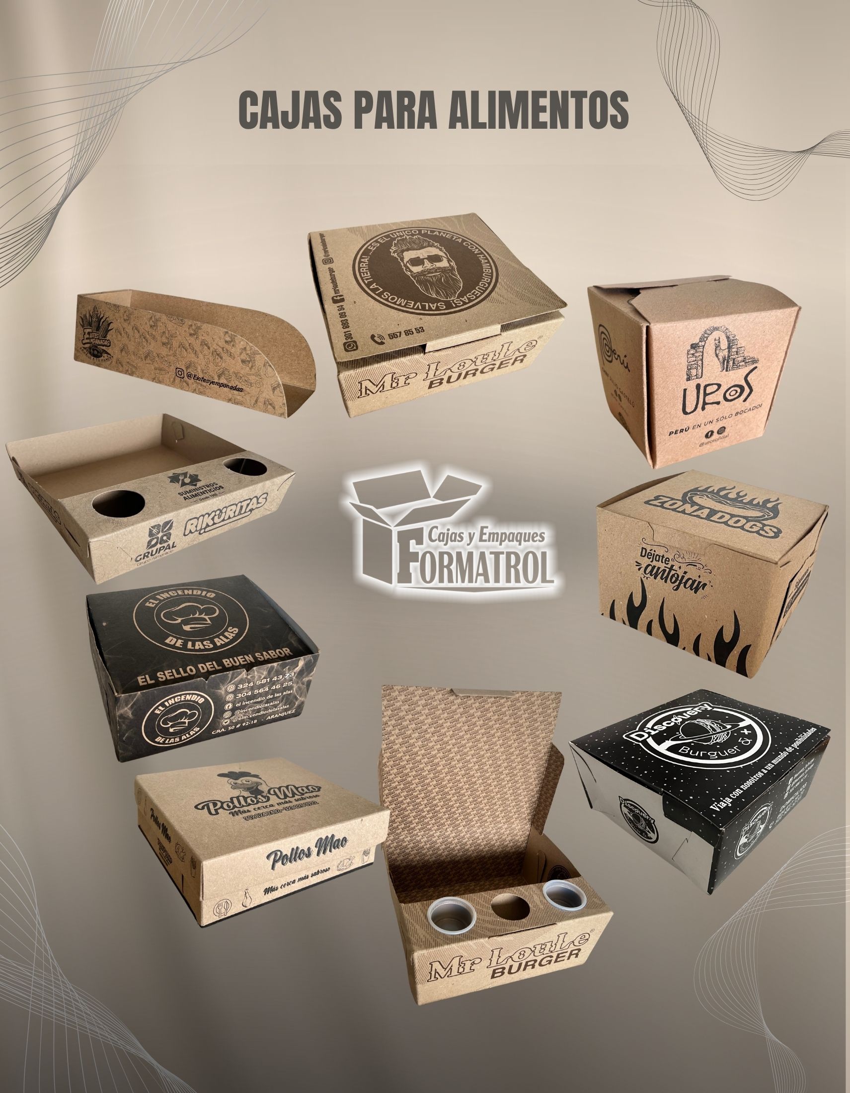 Cajas para Alimentos